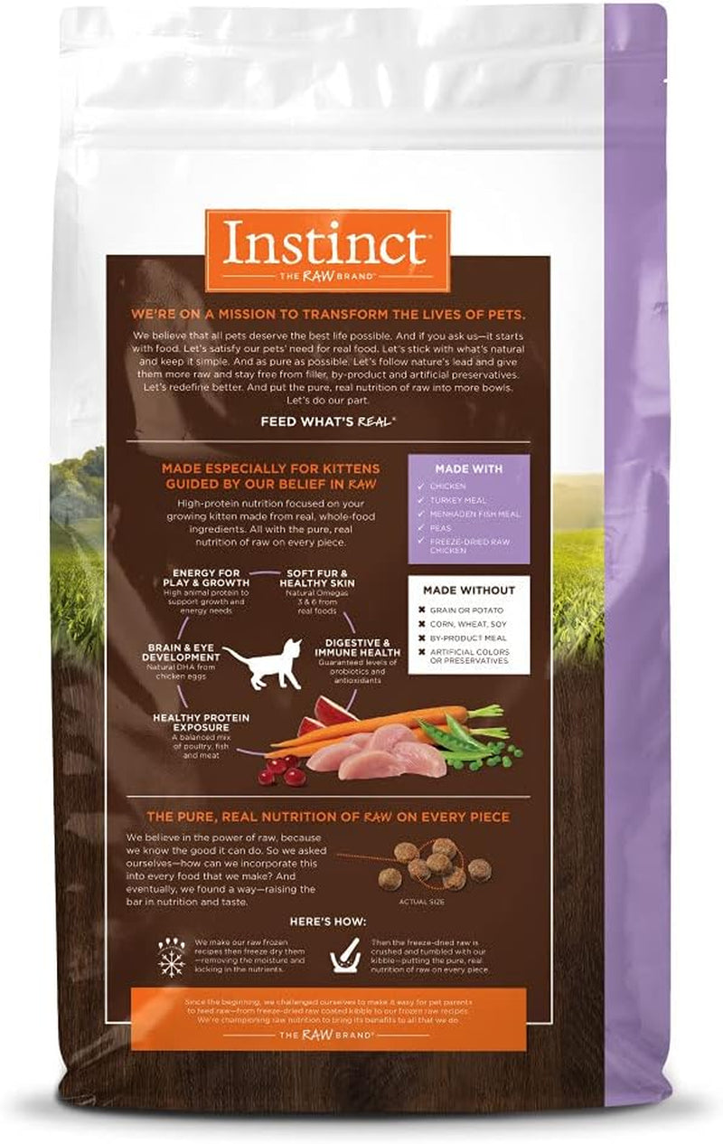 Original Kitten Chicken Dry Cat Food, 4.5 Lb. Bag