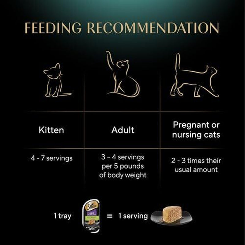 Sheba Perfect Portions Wet Cat Food Pate Roasted Turkey 24 Twin Pack Trays