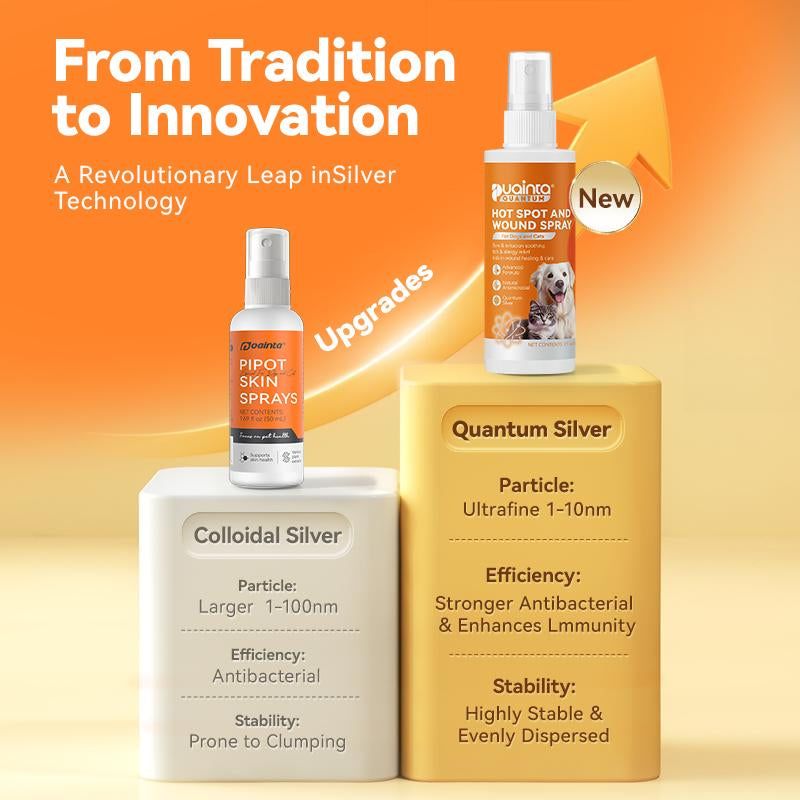 Puainta Pipot Skin Sprays for Dogs and Cats - Nature Soothing Spray, Clean & Soften, Reduce Itchy Scratching