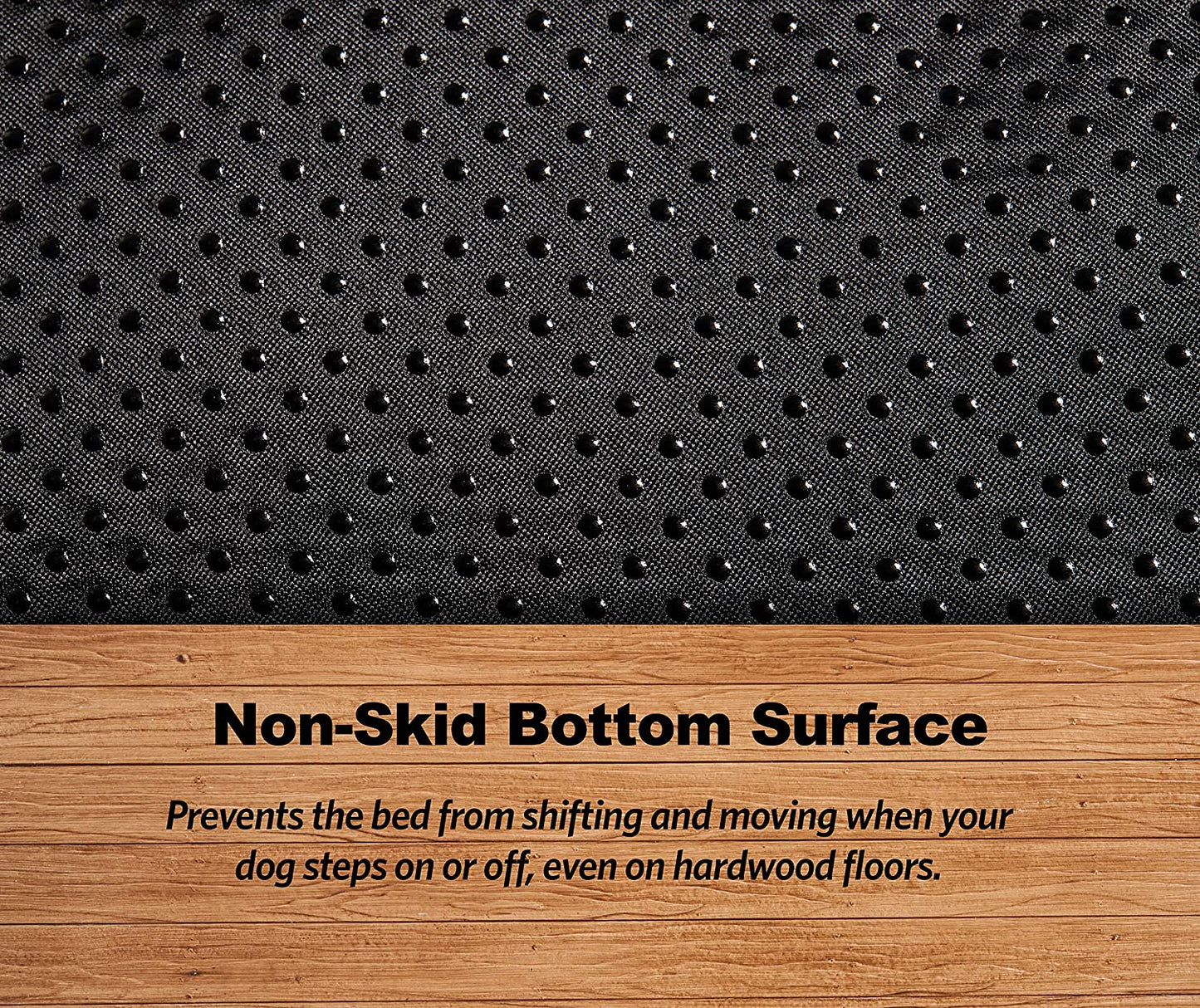 Plush Pet Bed 40624-SGB| Ombre Swirl Dog Bed & Cat Bed | Gray 23L X 18W X 1.75H Inches for Small Dog Breeds