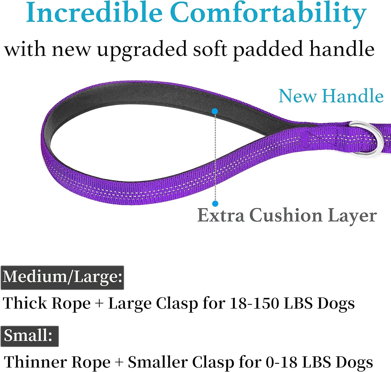 Long Dog Leash for Obedience Recall Training - Great for Training, Play, Camping, or Backyard (20FT, Pink Heart)