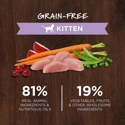 Original Kitten Chicken Dry Cat Food, 4.5 Lb. Bag